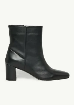 Absatz-Stiefelette aus Glattleder-Comma New