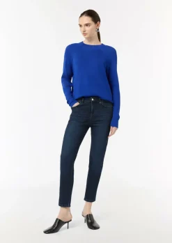 Ankle-Jeans mit Slim Leg-Comma Discount