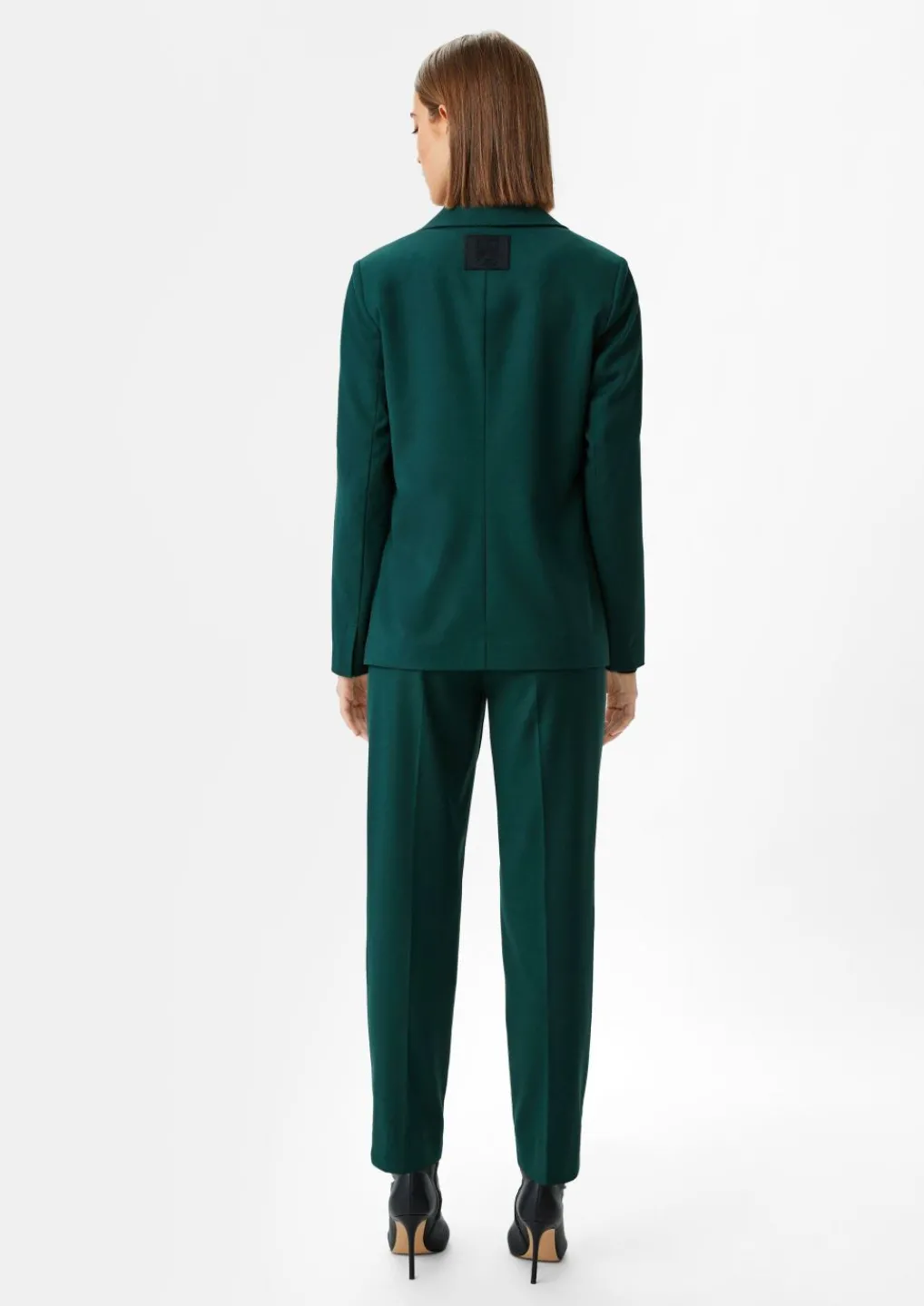 Antaillierter Blazer aus Twill-Comma Clearance