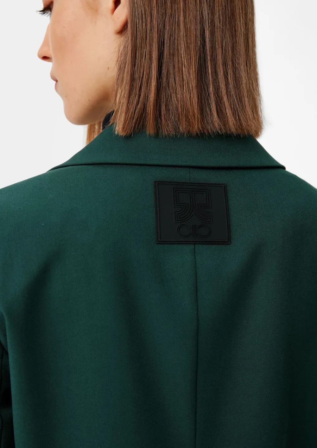 Antaillierter Blazer aus Twill-Comma Clearance