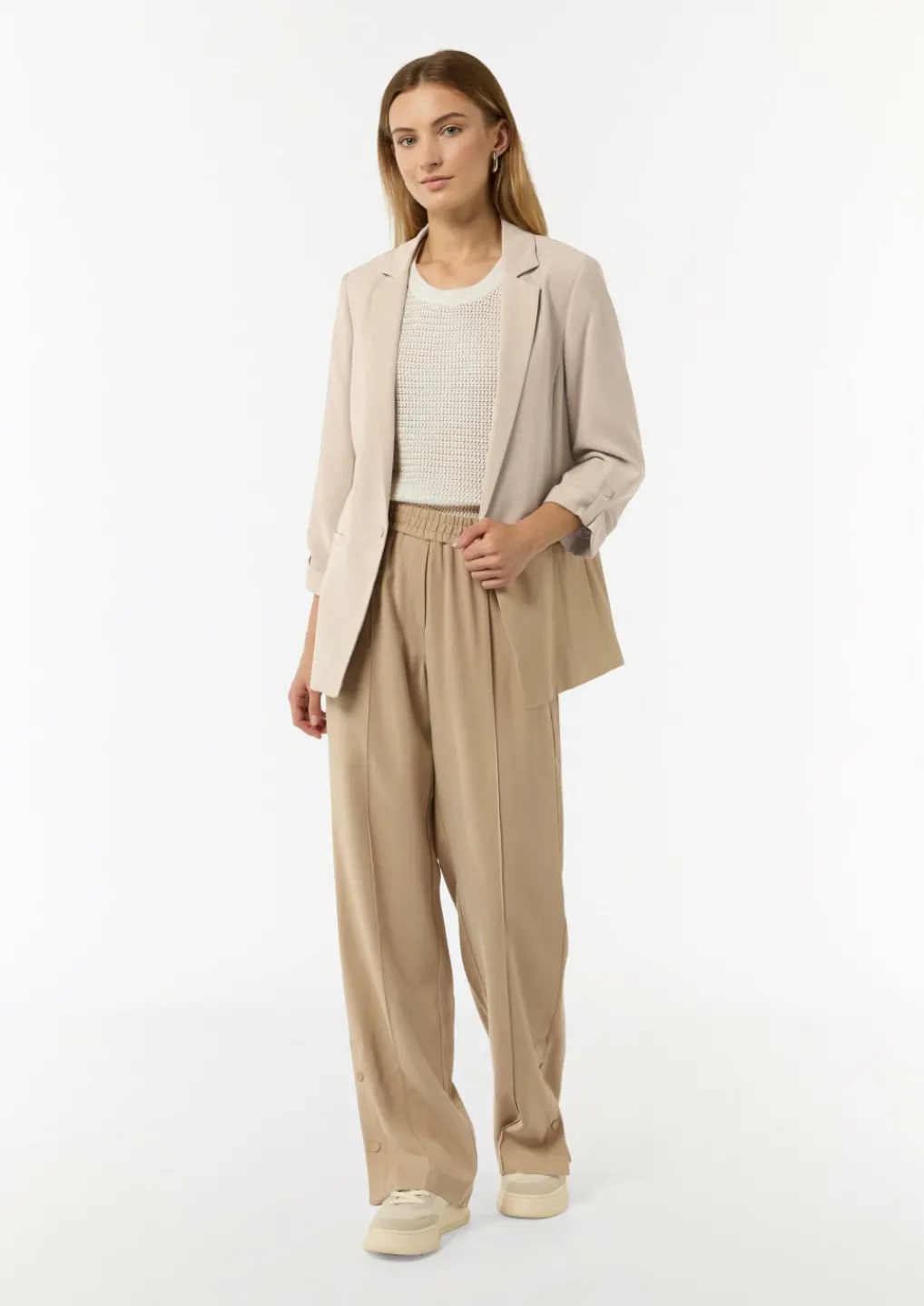 Antaillierter Blazer aus Viskosetwill-Comma Sale