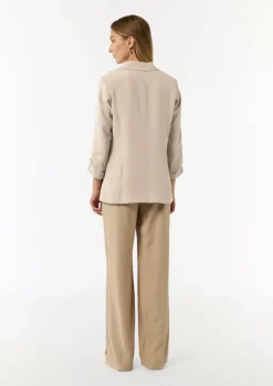 Antaillierter Blazer aus Viskosetwill-Comma Sale