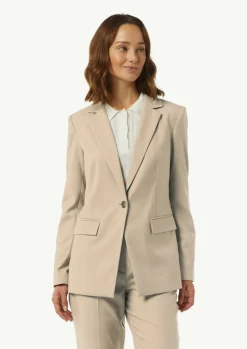 Antaillierter Blazer mit Twillstruktur-Comma Best