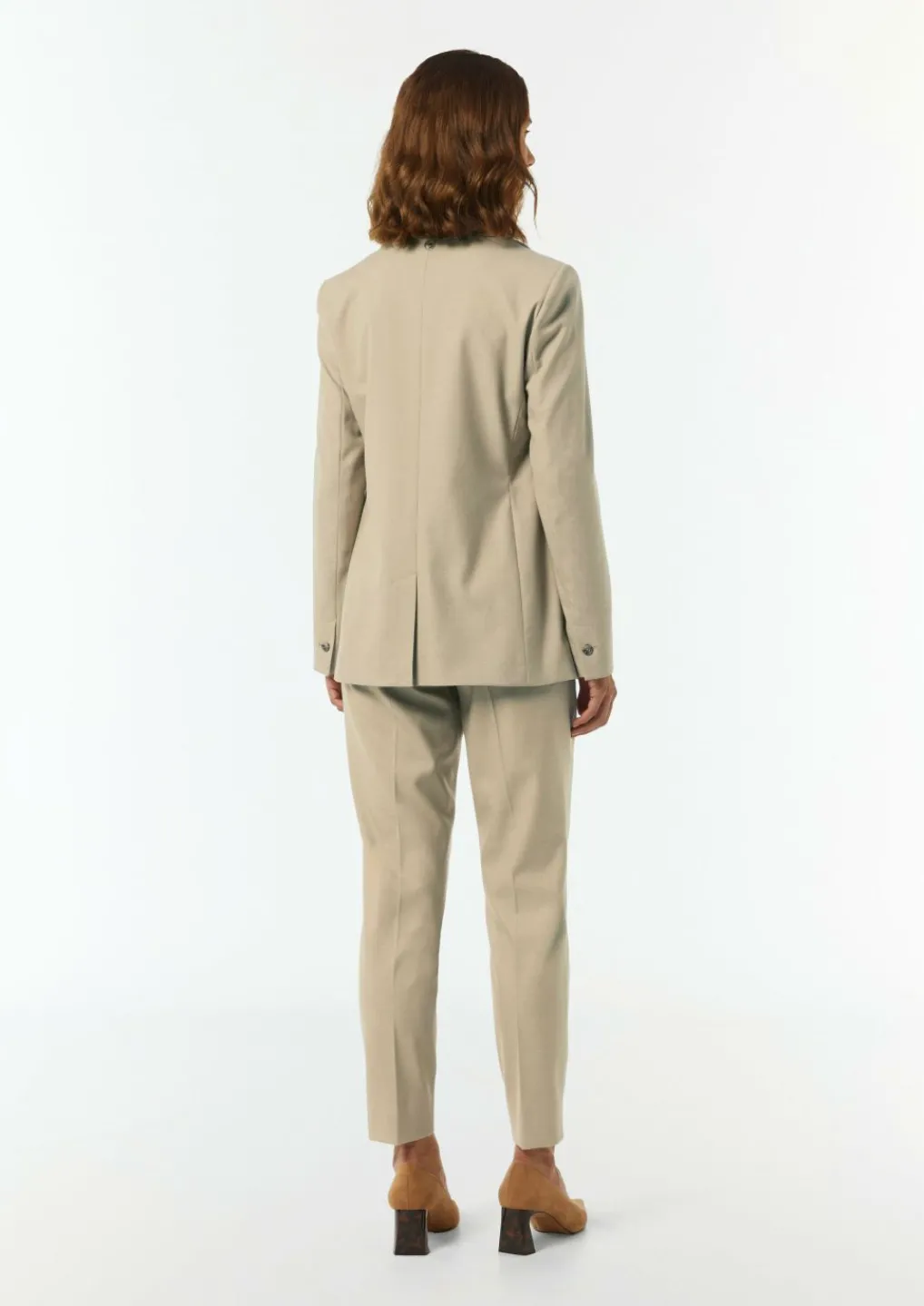 Antaillierter Blazer mit Twillstruktur-Comma Best