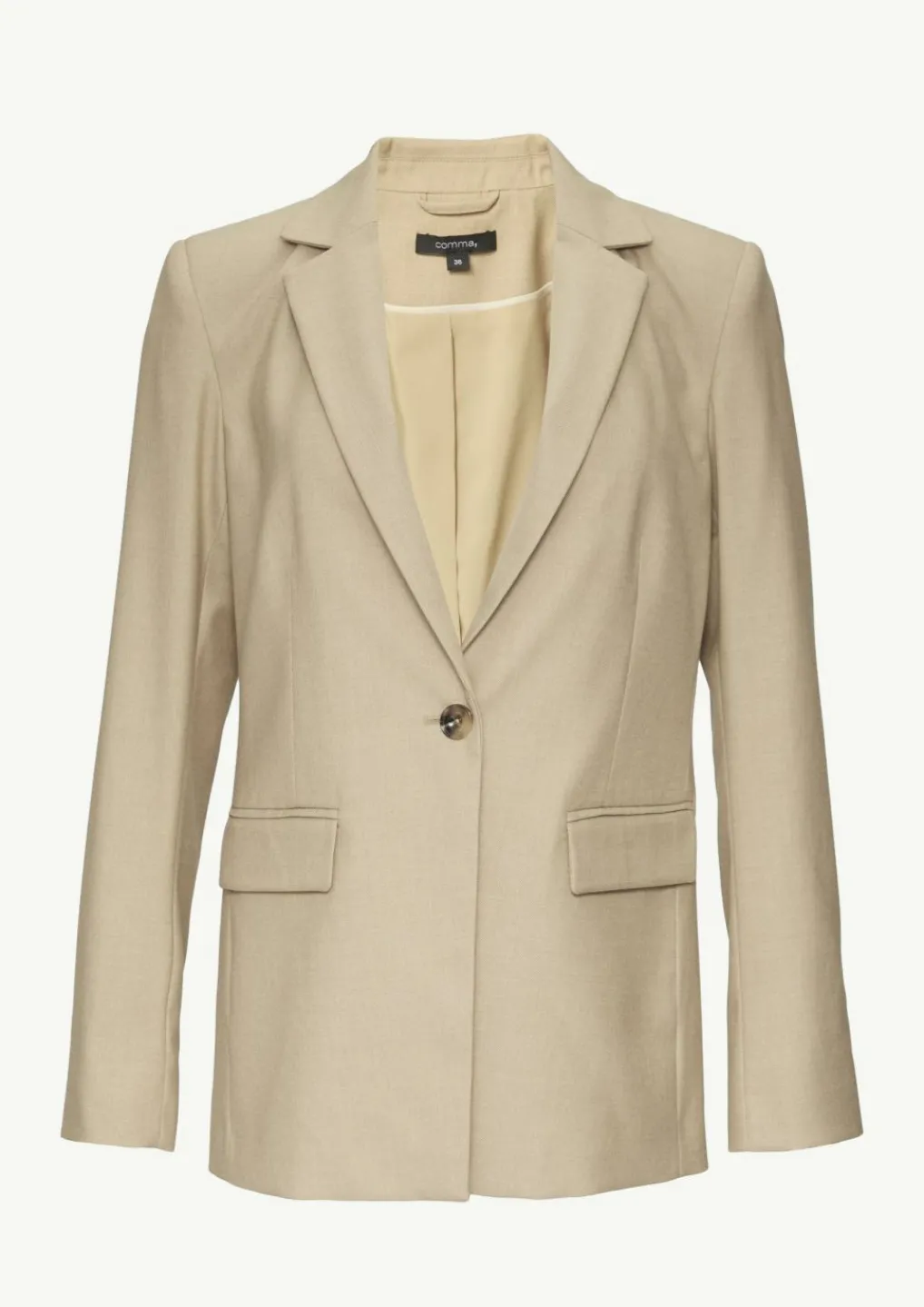 Antaillierter Blazer mit Twillstruktur-Comma Best