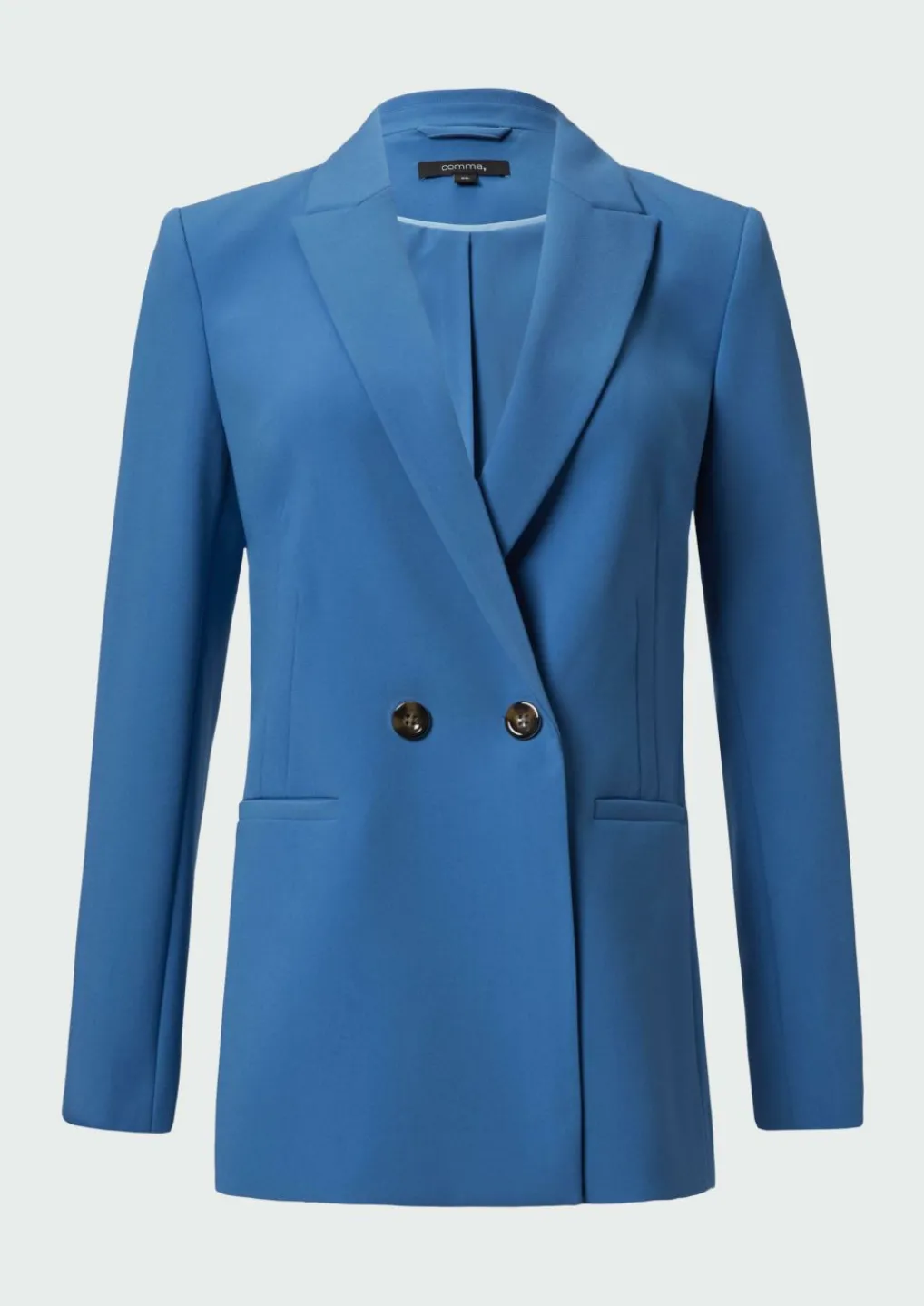 Antaillierter Twill-Blazer-Comma Sale