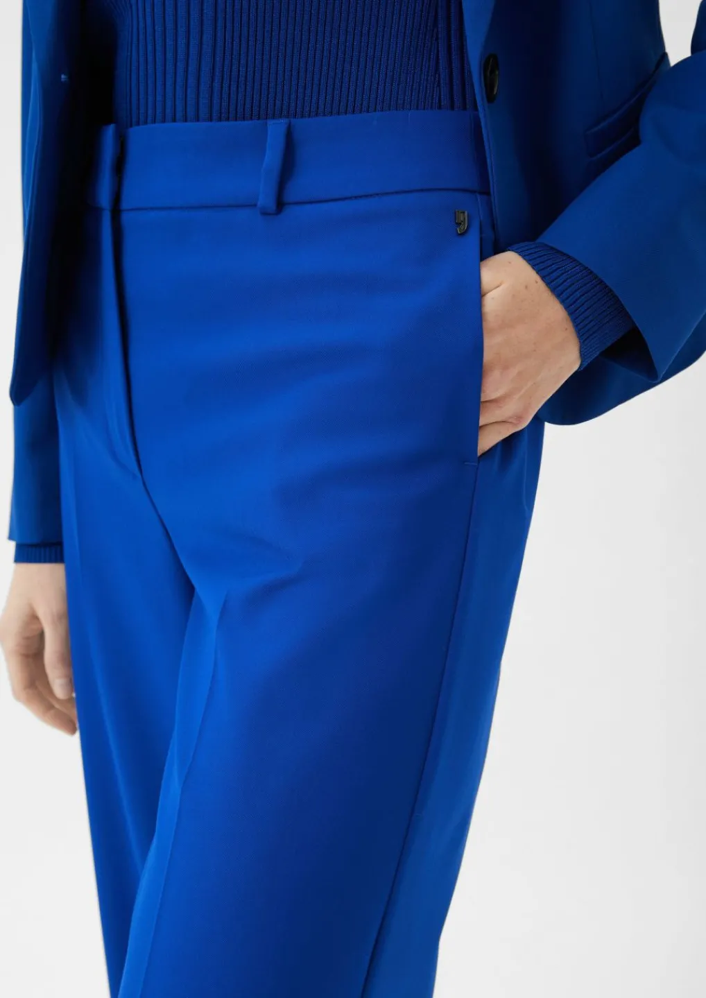 Anzughose mit Wide Leg-Comma Clearance