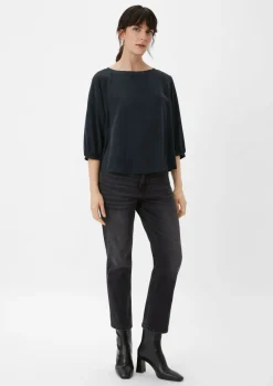 3/4-Arm-Bluse aus Modal-Comma Clearance