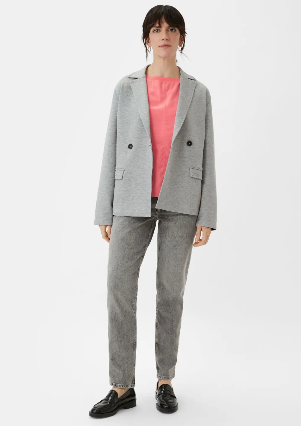 3/4-Arm-Bluse aus Modal-Comma Clearance