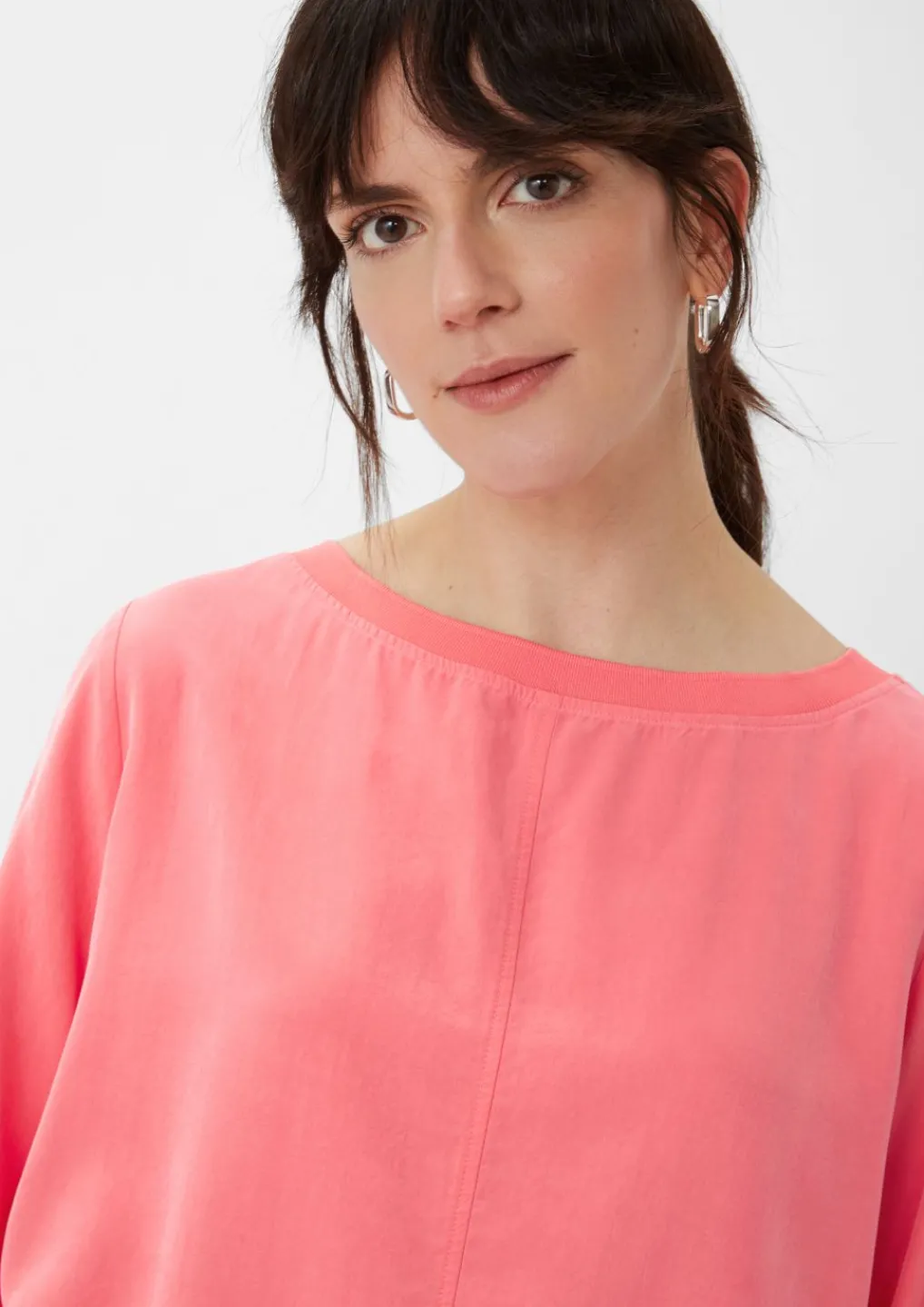 3/4-Arm-Bluse aus Modal-Comma Clearance
