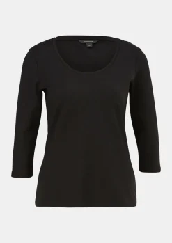 3/4-Arm-Shirt aus Jersey-Comma Clearance