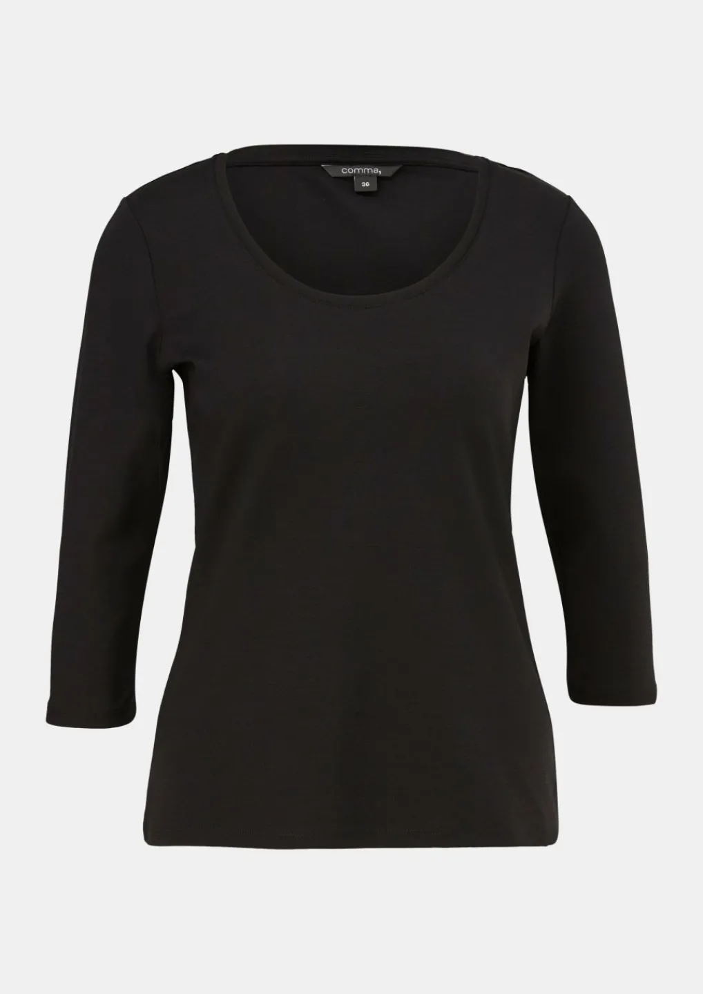3/4-Arm-Shirt aus Jersey-Comma Clearance