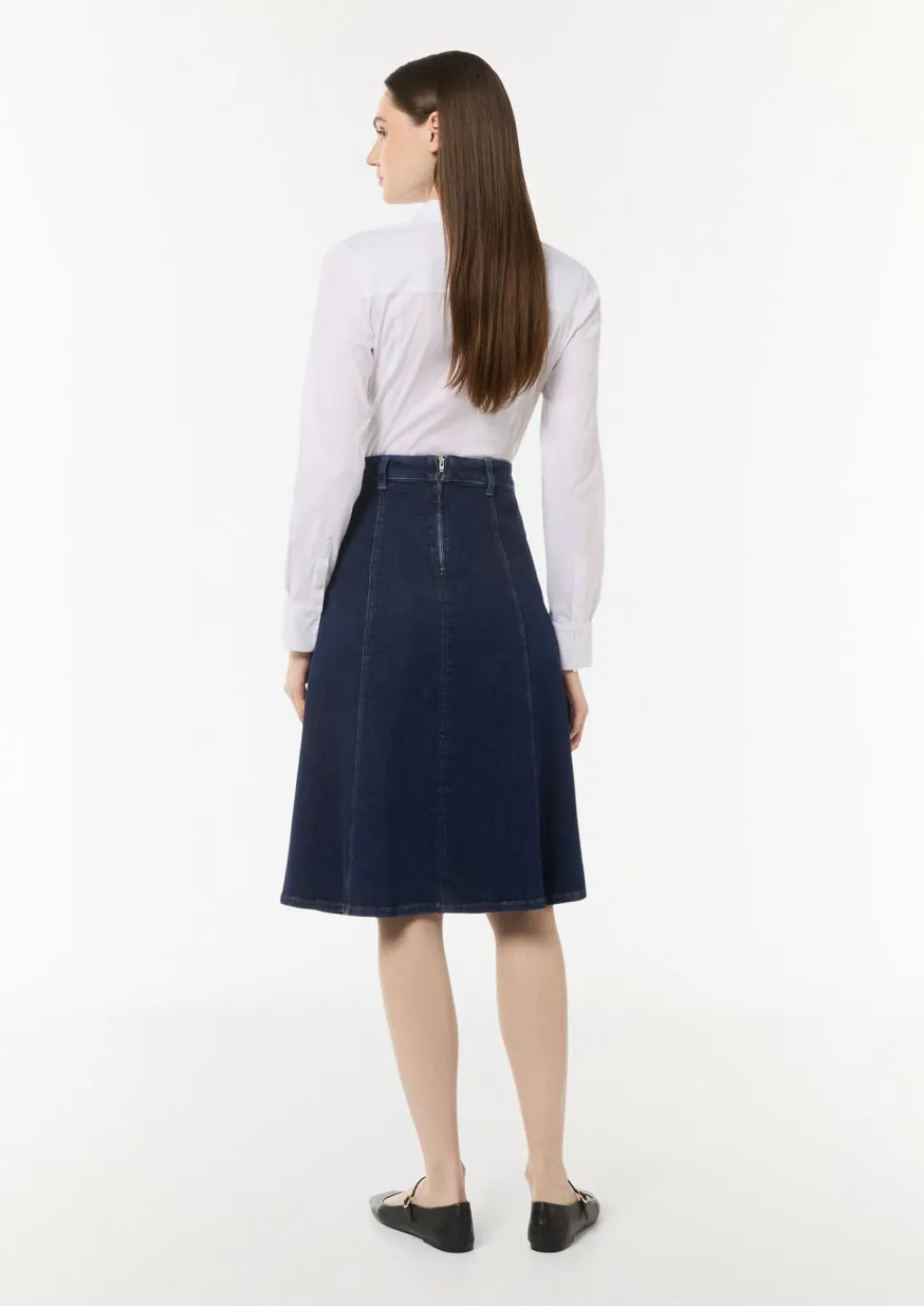 Ausgestellter Jeansrock-Comma Fashion