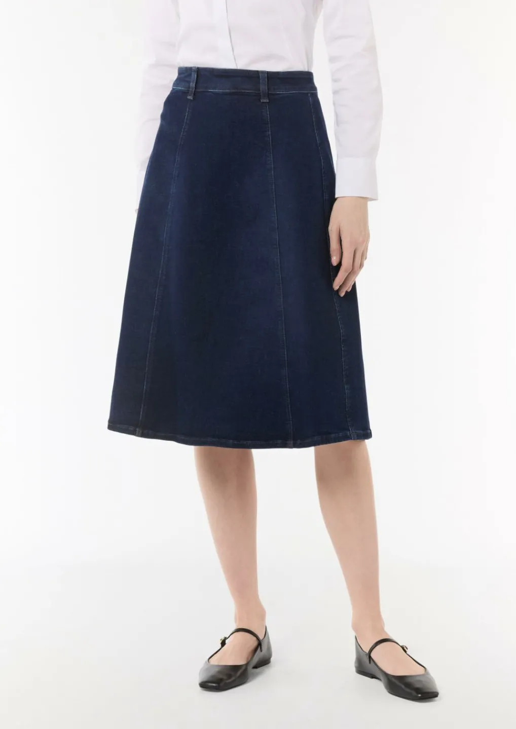 Ausgestellter Jeansrock-Comma Fashion