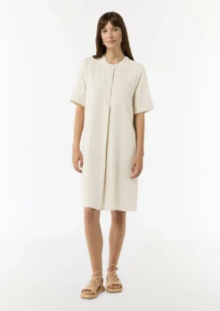 Ausgestelltes T-Shirt-Kleid aus Modal-Comma Outlet