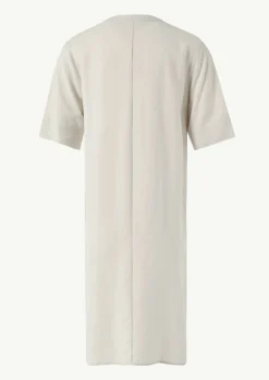 Ausgestelltes T-Shirt-Kleid aus Modal-Comma Outlet