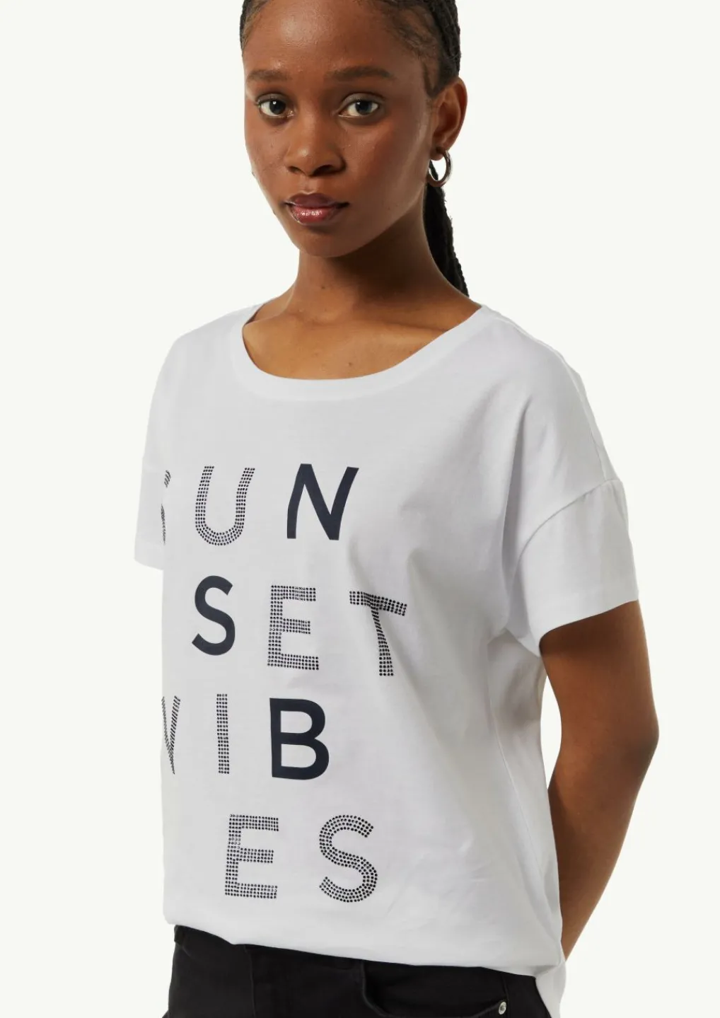 Baumwollshirt im Relaxed-Fit-Comma New