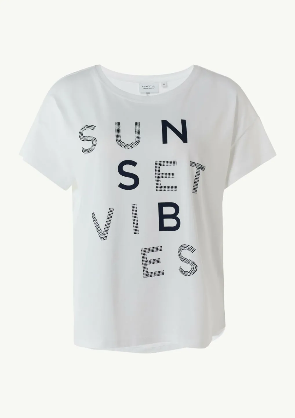 Baumwollshirt im Relaxed-Fit-Comma New