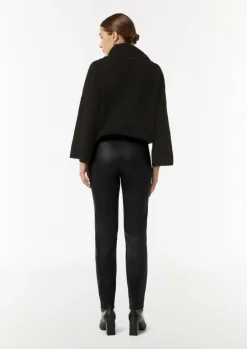 Beschichtete Hose im Skinny Fit-Comma Sale