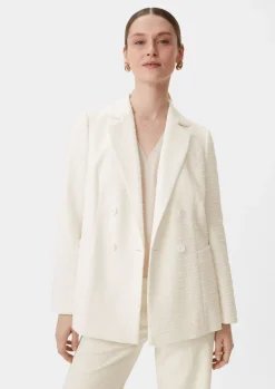 Blazer aus Bouclé-Comma Discount
