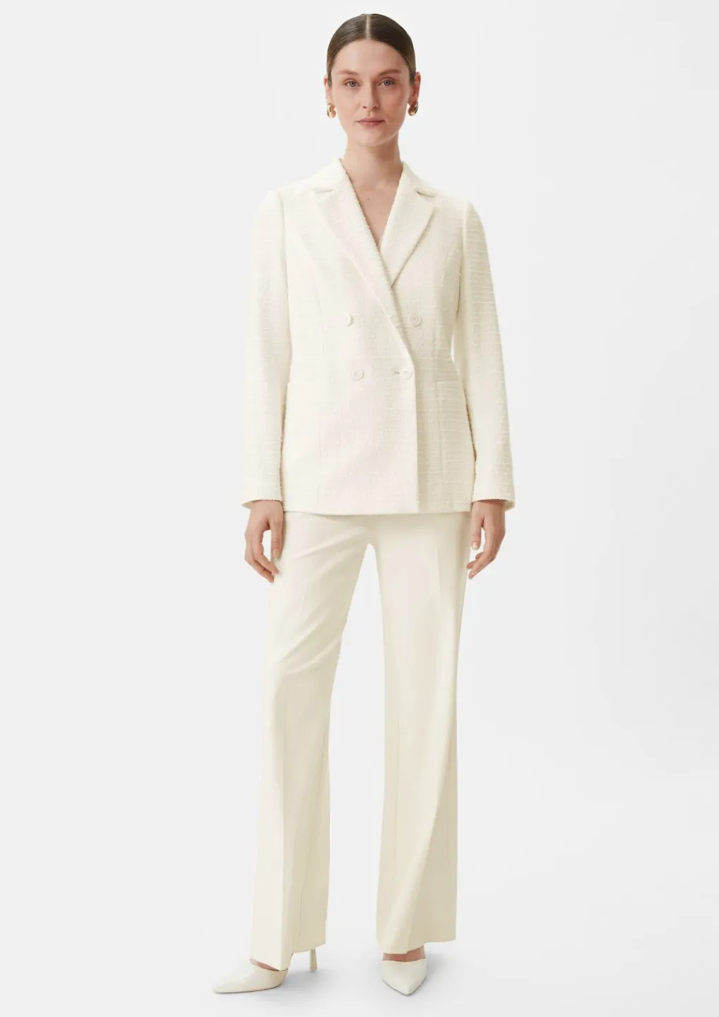 Blazer aus Bouclé-Comma Discount
