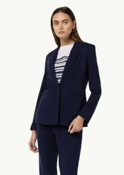 Blazer aus Jersey-Comma Fashion