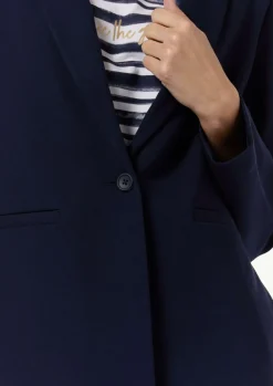 Blazer aus Jersey-Comma Fashion