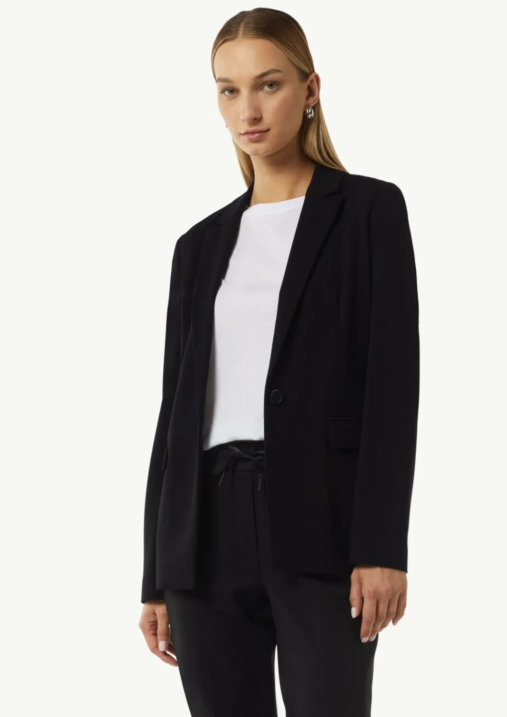 Blazer aus Jersey mit Reverskragen-Comma Best
