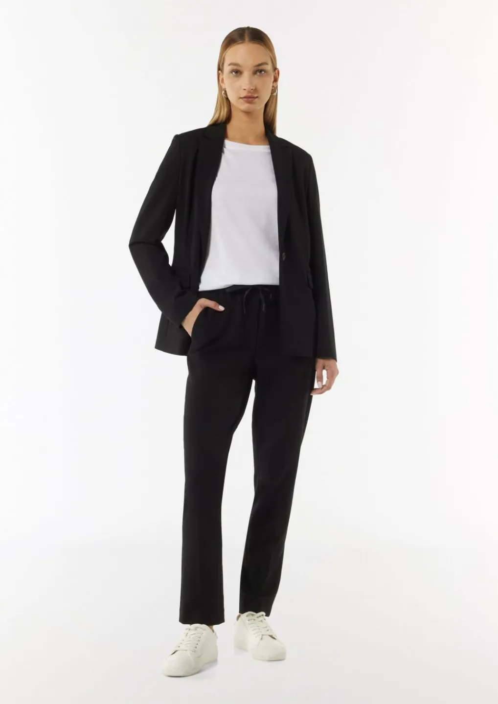 Blazer aus Jersey mit Reverskragen-Comma Best