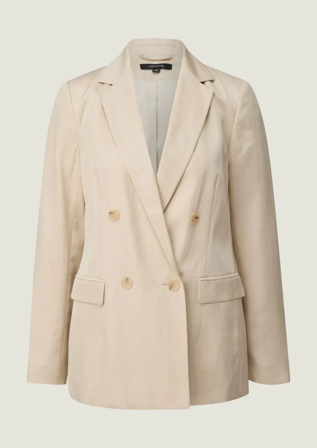 Blazer aus Leinenmix-Comma Hot