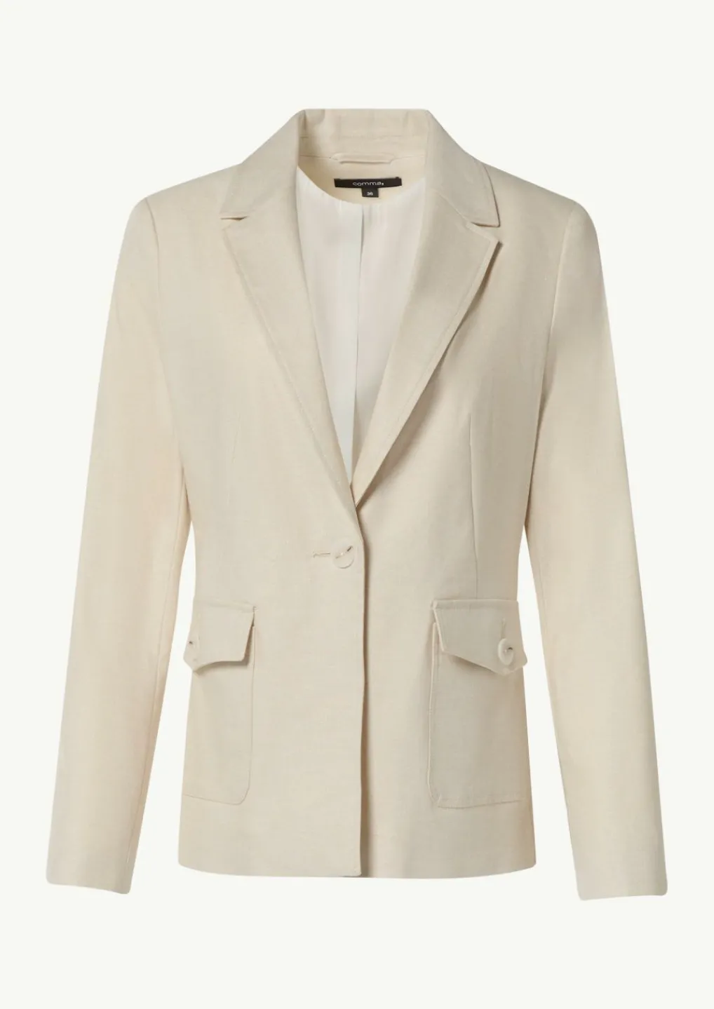 Blazer aus Leinenmix-Comma Outlet