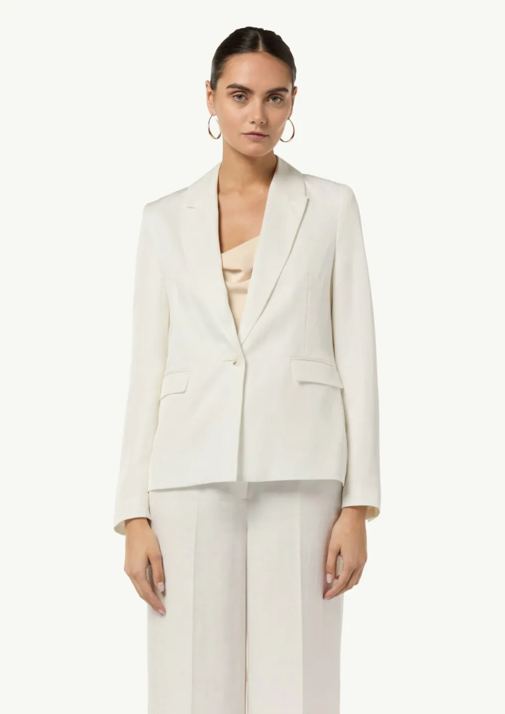 Blazer aus Leinenmix-Comma Fashion