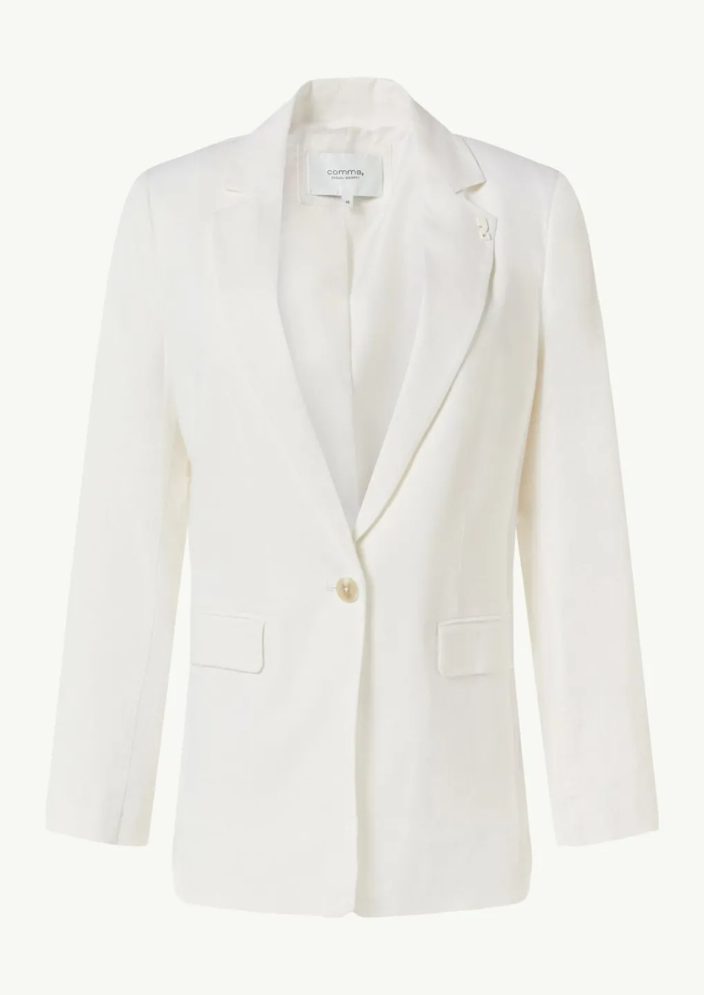 Blazer aus Leinenmix-Comma New