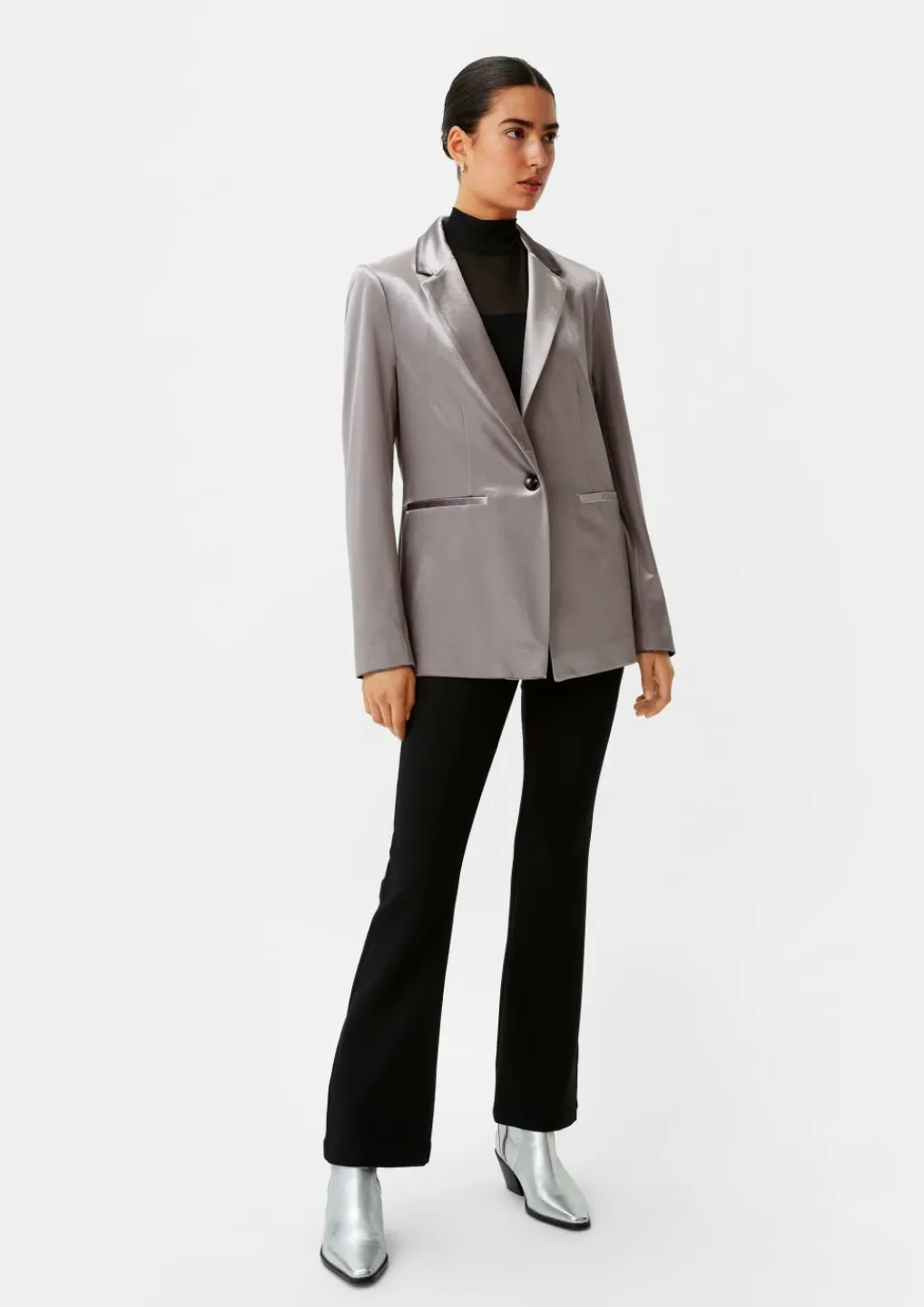 Blazer aus Samt-Comma Discount