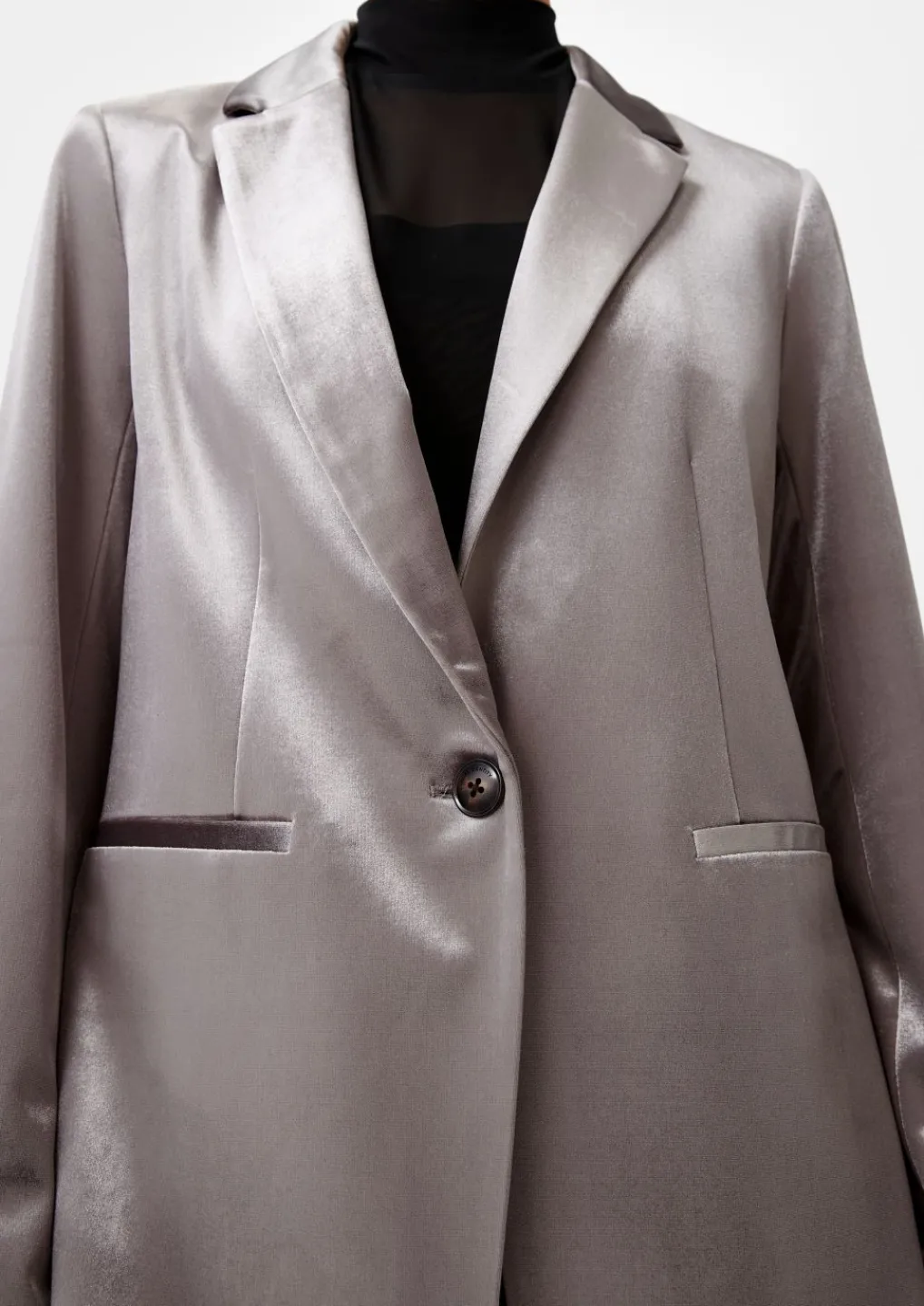 Blazer aus Samt-Comma Discount