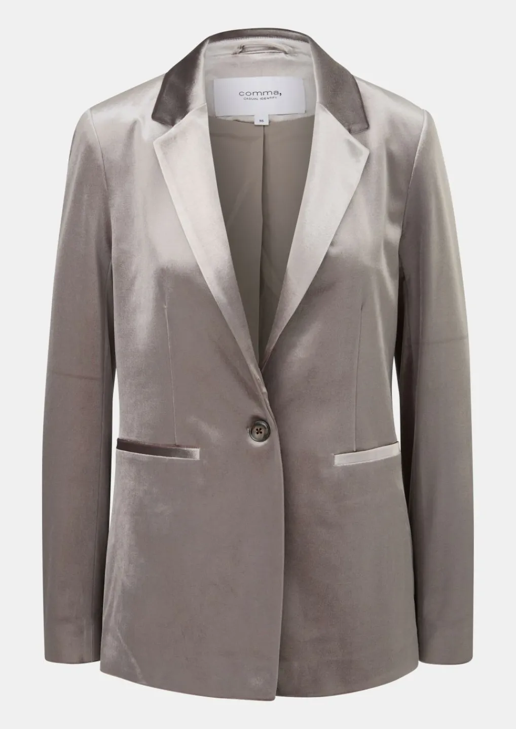 Blazer aus Samt-Comma Discount