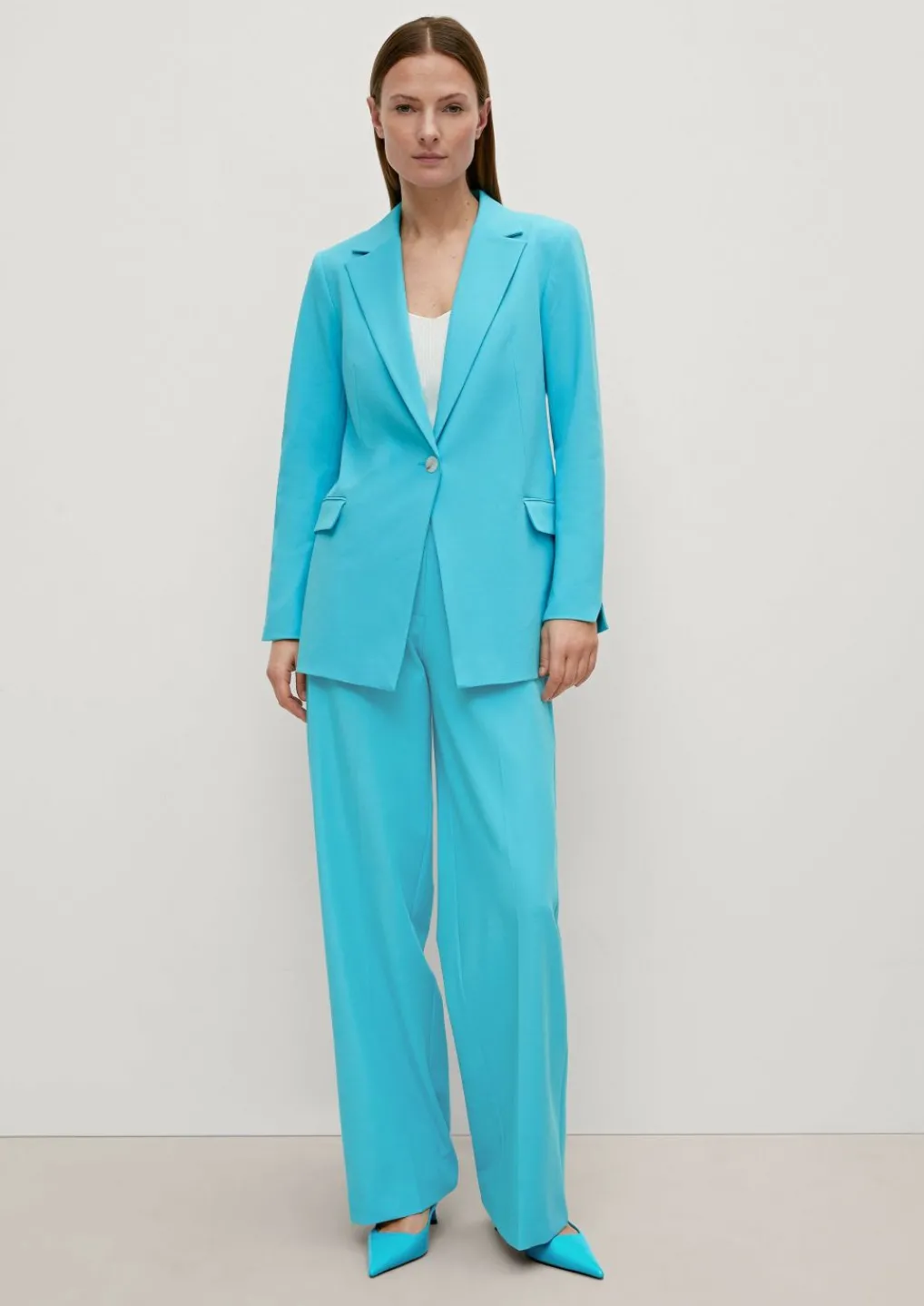 Blazer aus Twill-Comma Clearance
