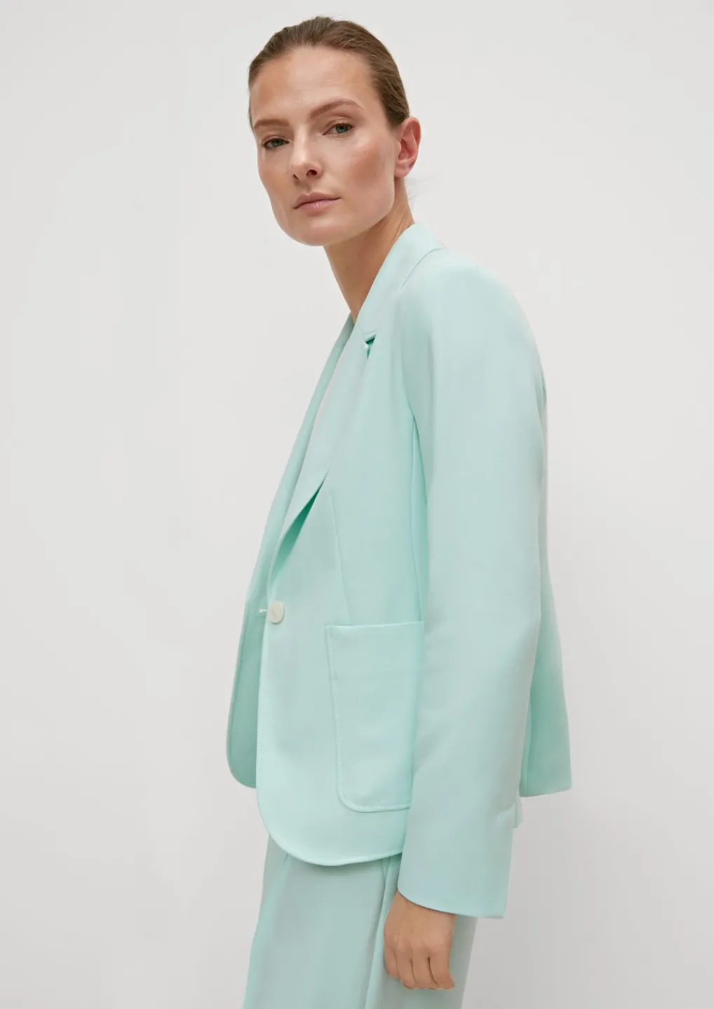 Blazer aus Viskosemix-Comma Outlet