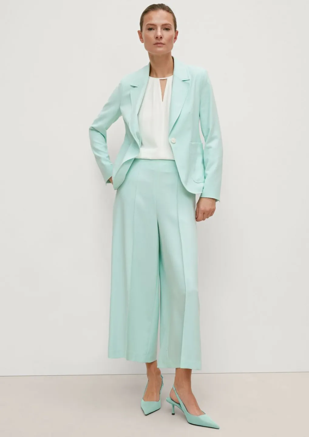 Blazer aus Viskosemix-Comma Outlet