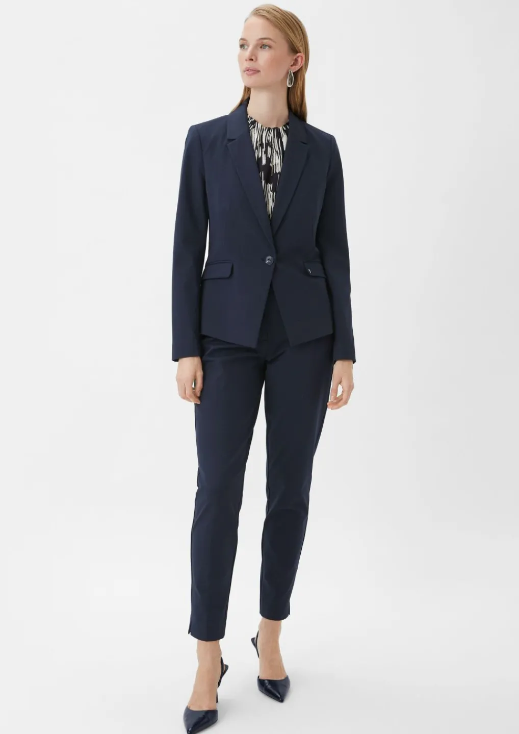 Blazer aus Viskosemix-Comma Discount