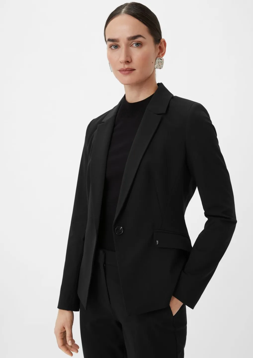 Blazer aus Viskosemix-Comma Outlet