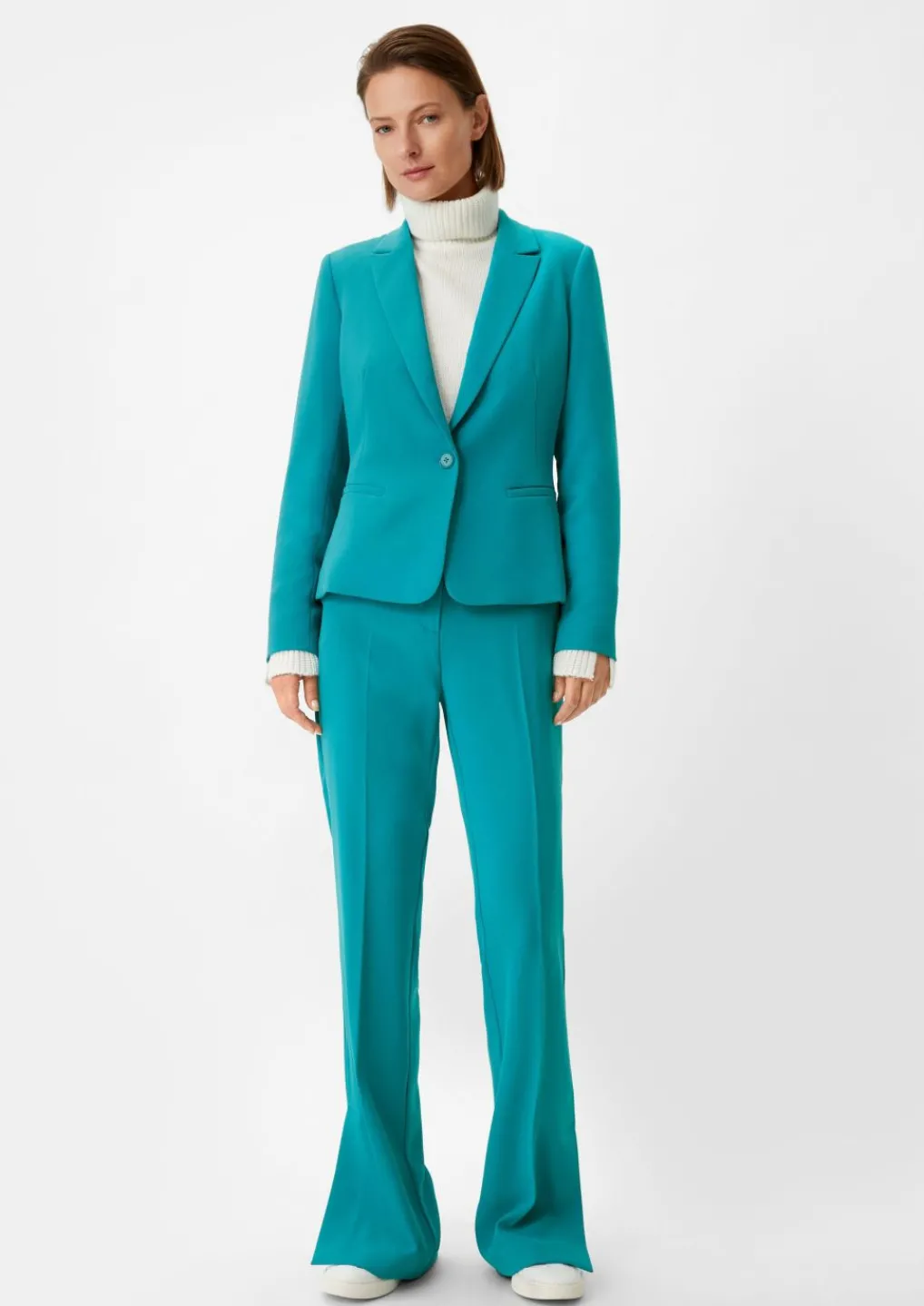 Blazer mit Crêpestruktur-Comma Clearance