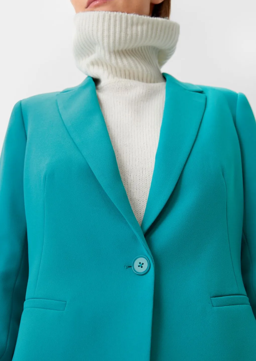Blazer mit Crêpestruktur-Comma Clearance