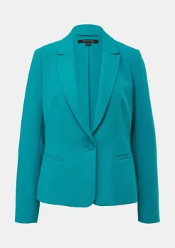 Blazer mit Crêpestruktur-Comma Clearance