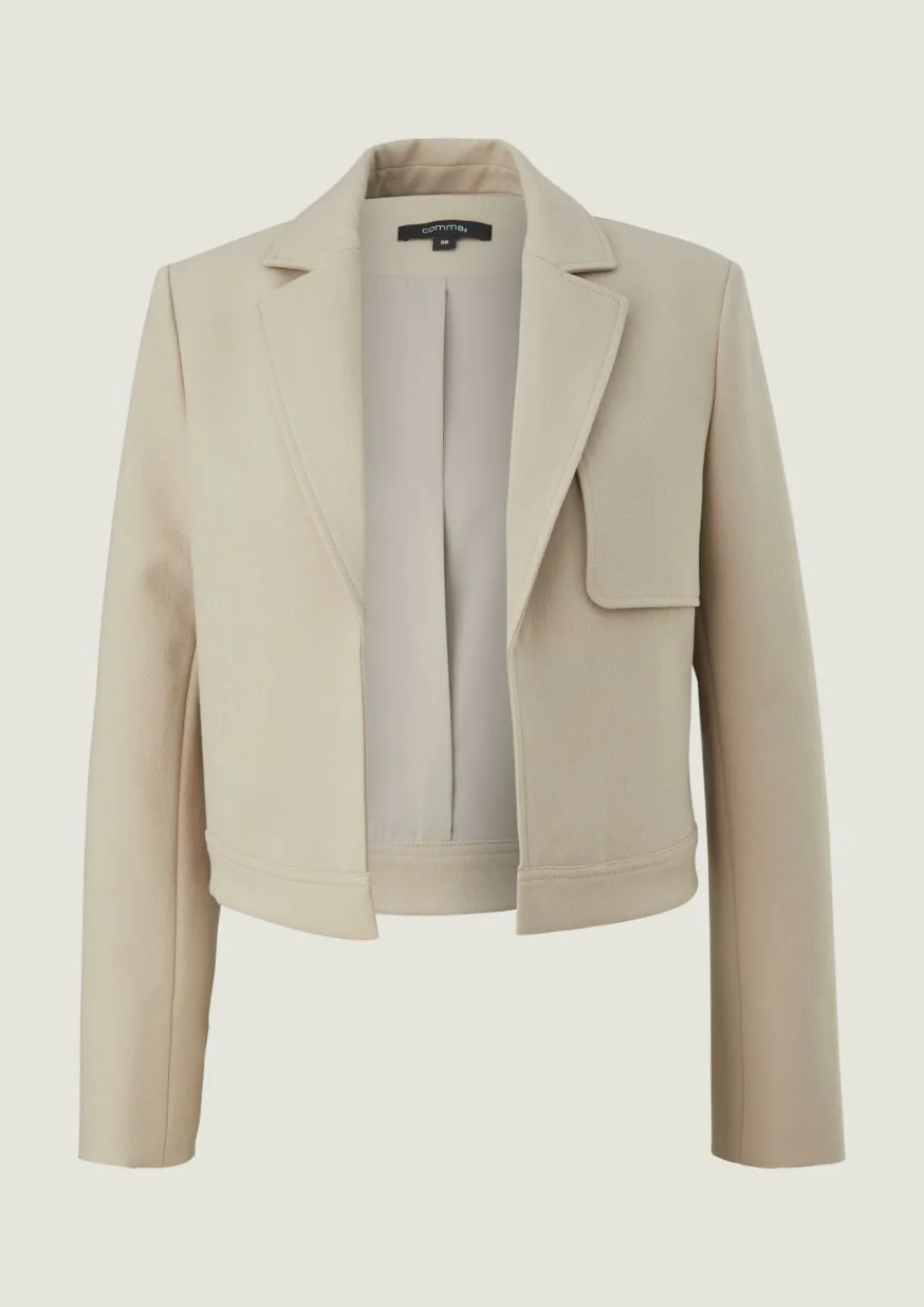 Blazer mit Fischgrat-Muster-Comma Discount