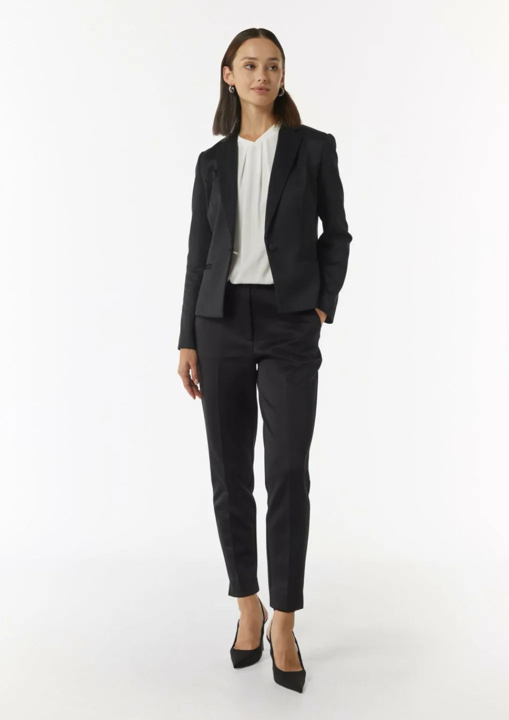 Blazer mit Halbfutter im Rückenteil-Comma New
