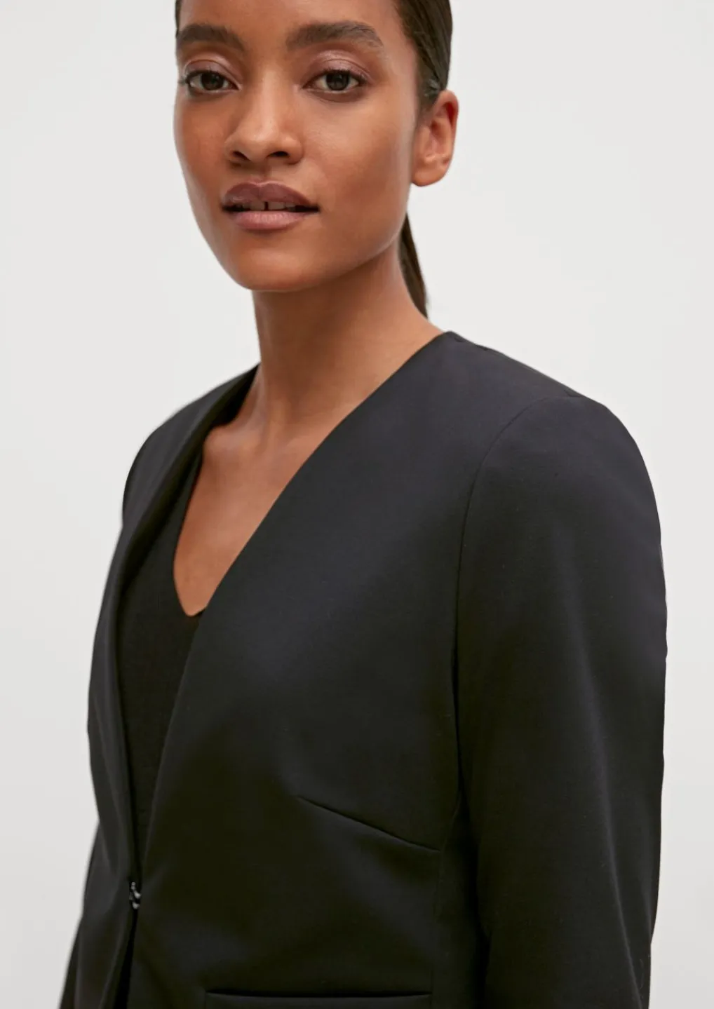 Blazer mit kurzem Schnitt-Comma Outlet