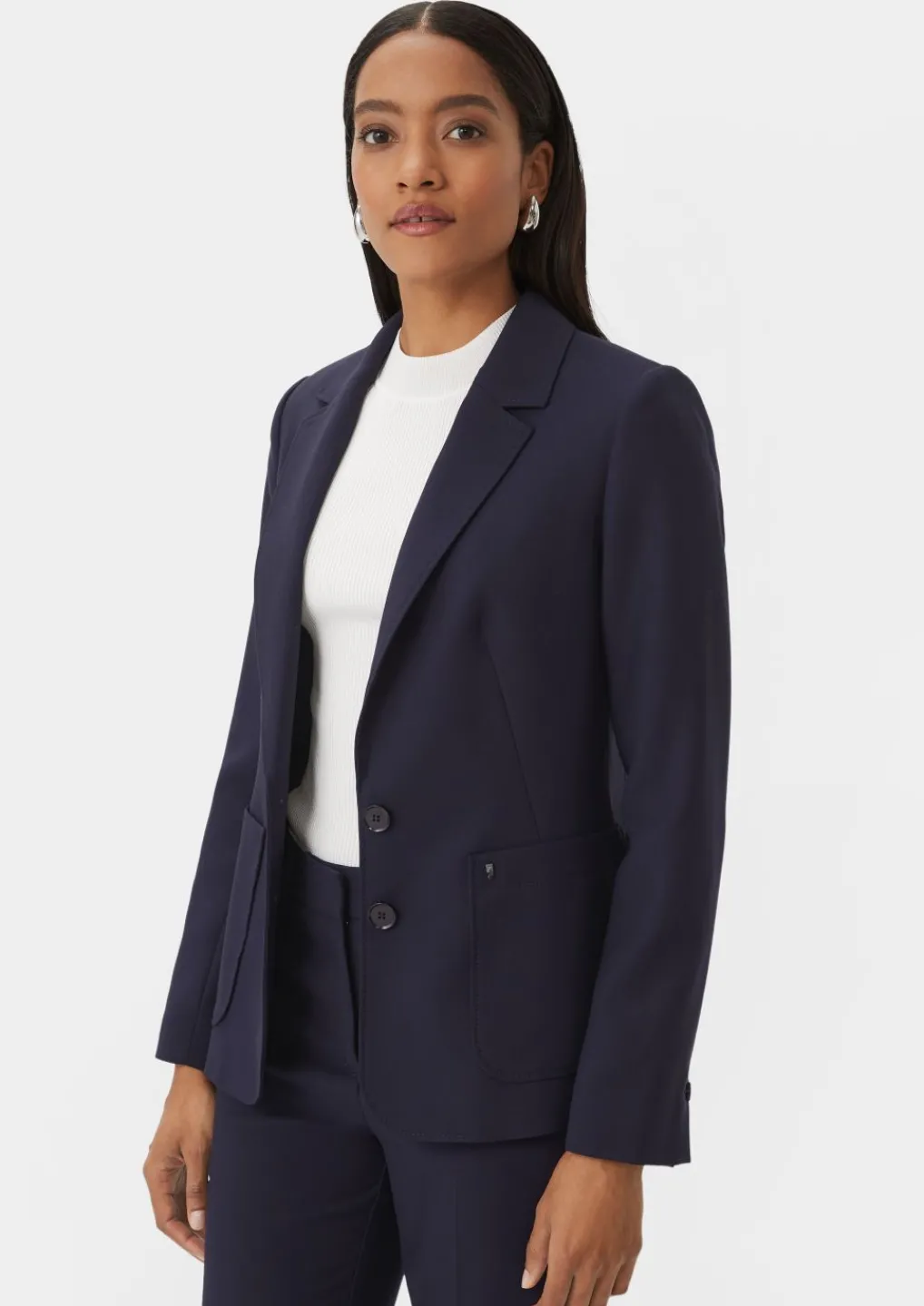 Blazer mit leichtem Futter-Comma Fashion