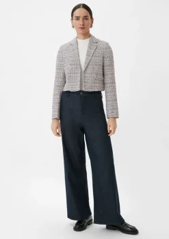 Blazer mit Strickmuster-Comma Outlet