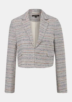 Blazer mit Strickmuster-Comma Outlet